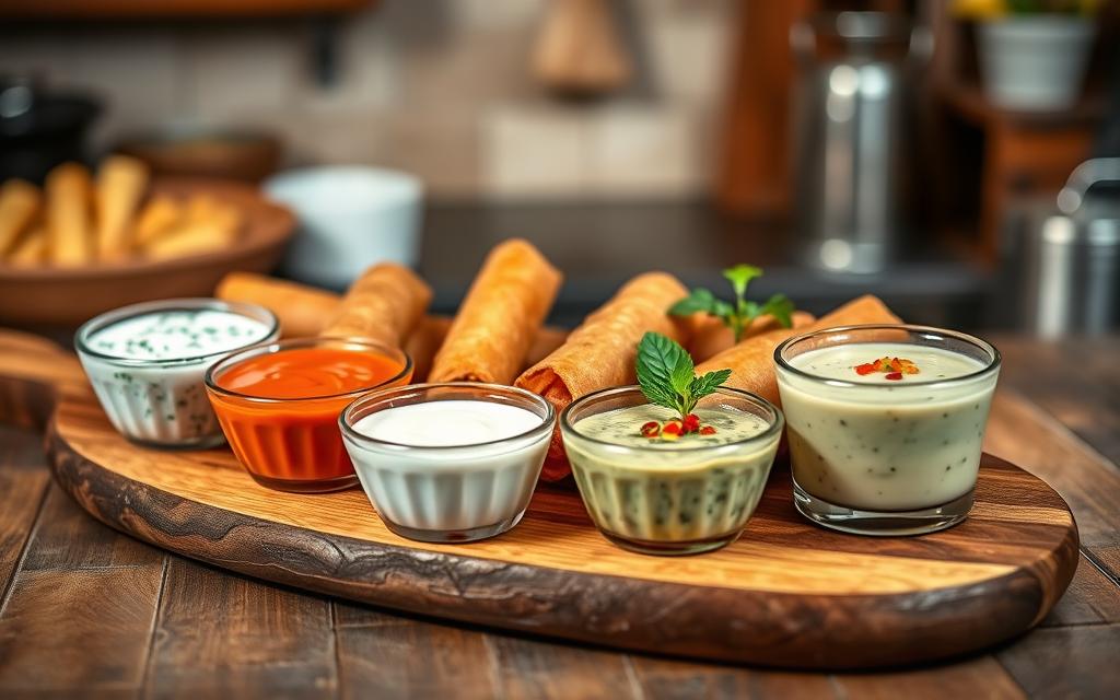 Egg roll dipping sauces
