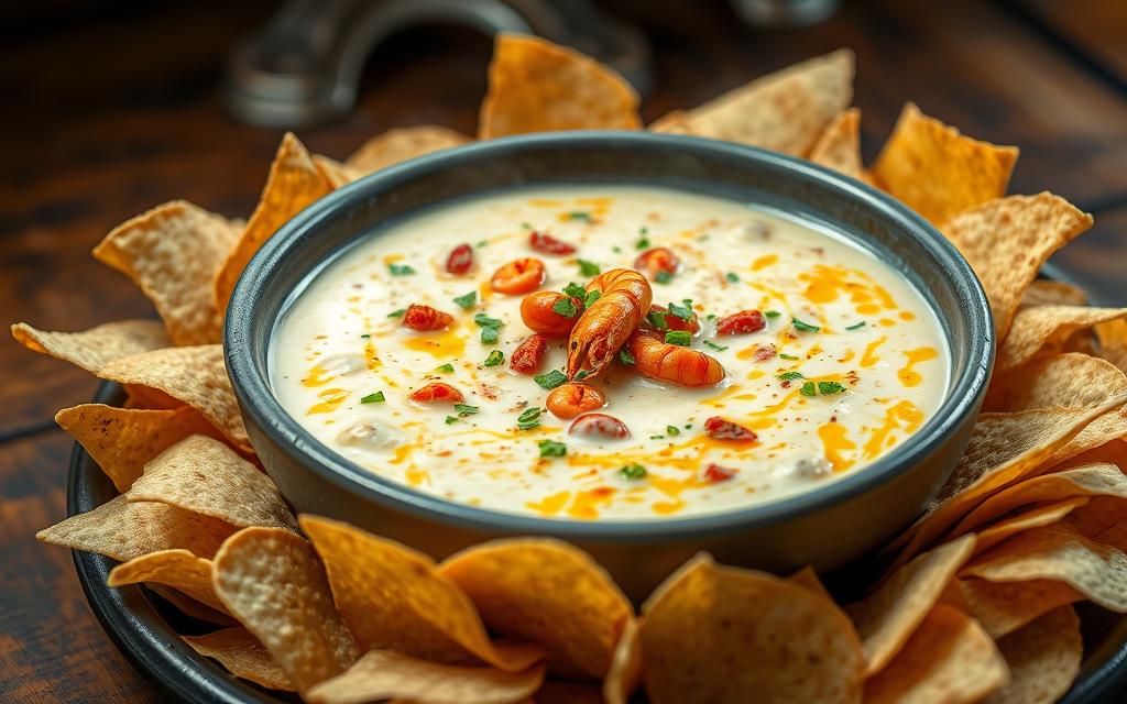 Hot crawfish dip