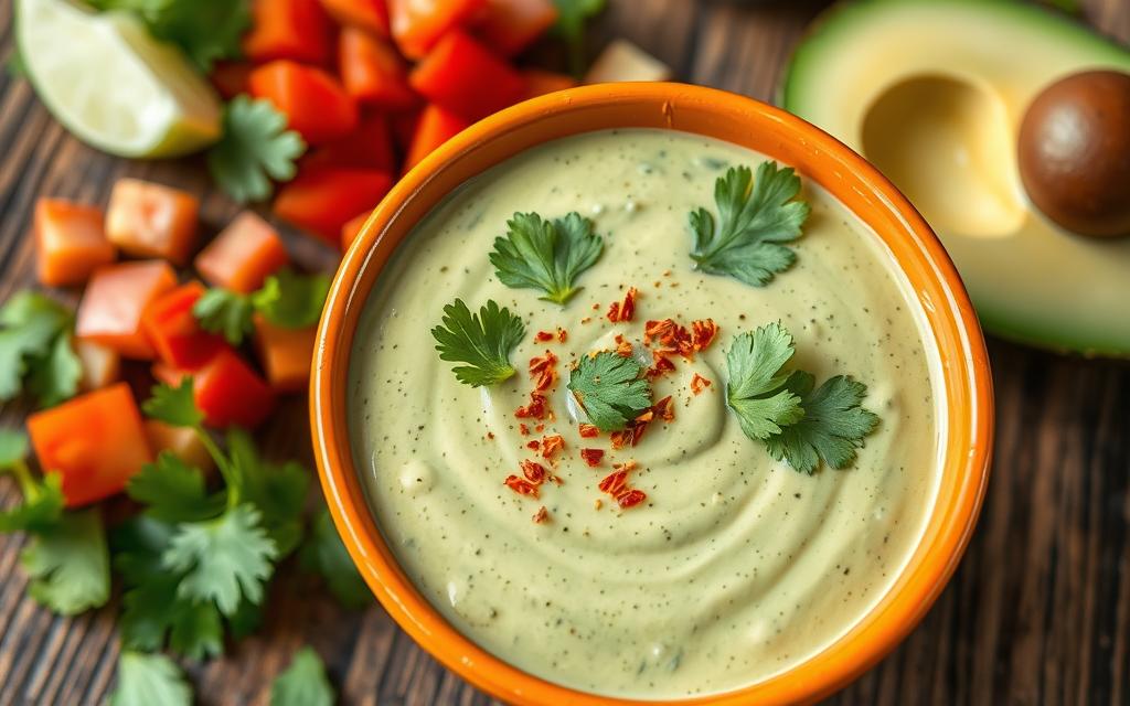 creamy mexican salad dressing