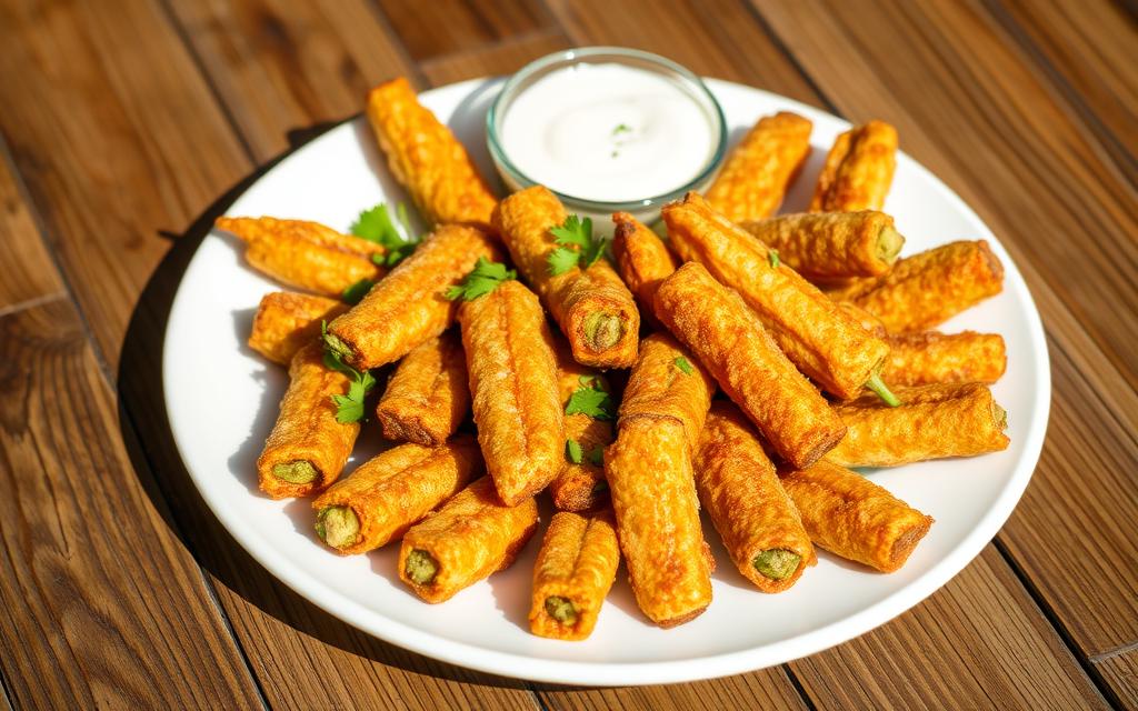 fried okra side dish