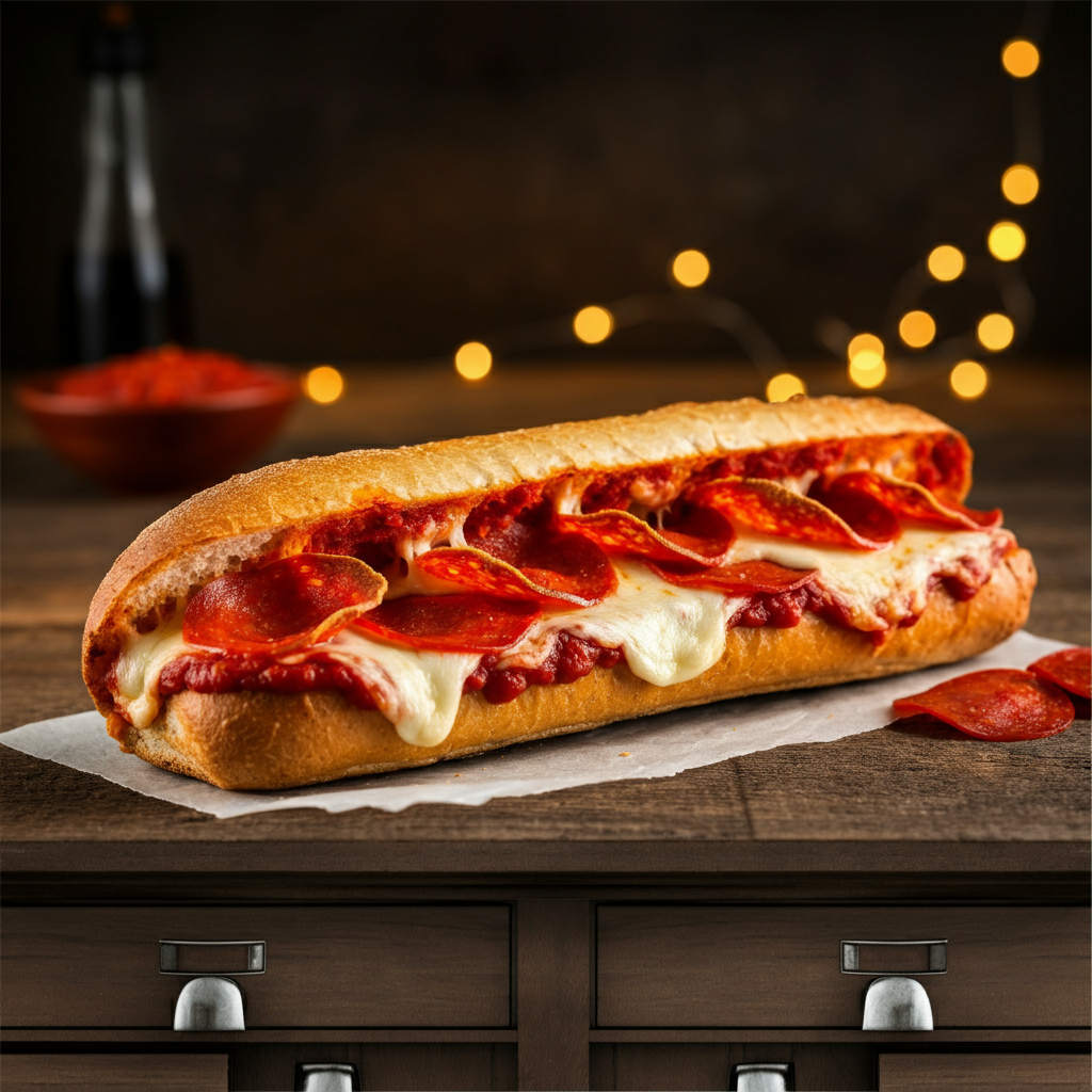 pepperoni pizza sub